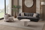 Atelier Del Sofa Gloria - Sofá de 3 Plazas Antracita